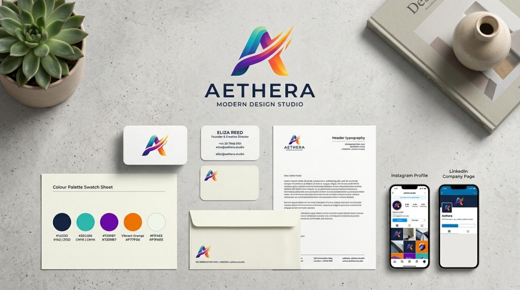 Branding presentation with logo … 202606291814