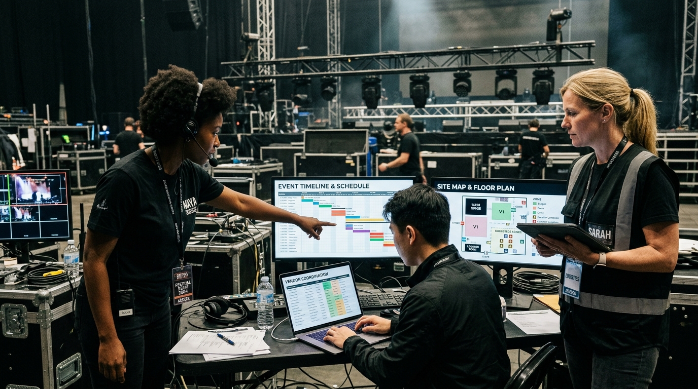 ticketing and event coordination issues