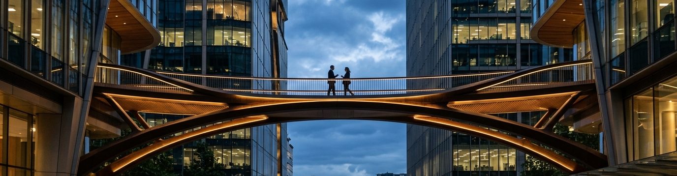 Professionals crossing bridge be… 202608141936 e1786733139288